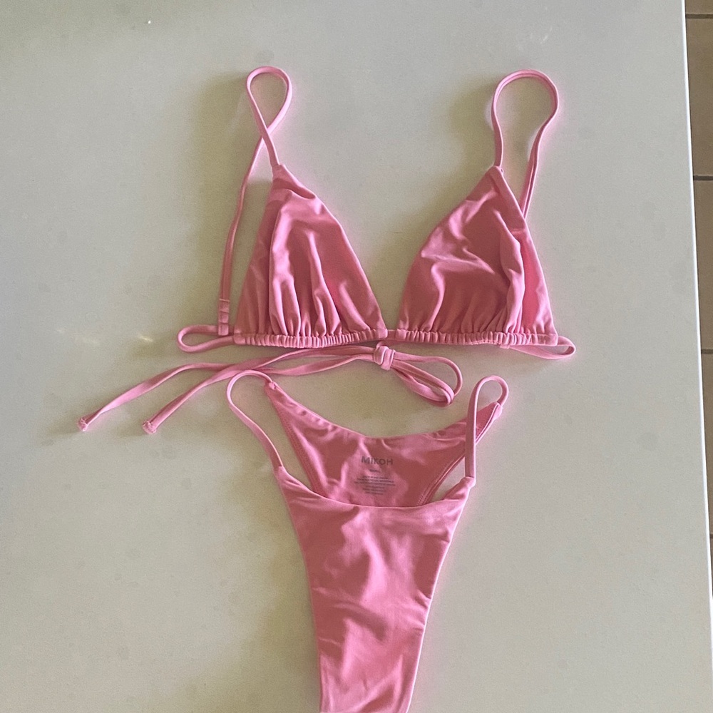 Mikoh Pink Bikini Set